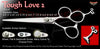 Tough Love 2 3 Hole Touch Grooming Shears