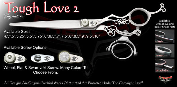 Tough Love 2 Double Swivel Thumb Signature Grooming Shears