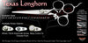 Texas Longhorn 3 Hole Signature Hair Shears