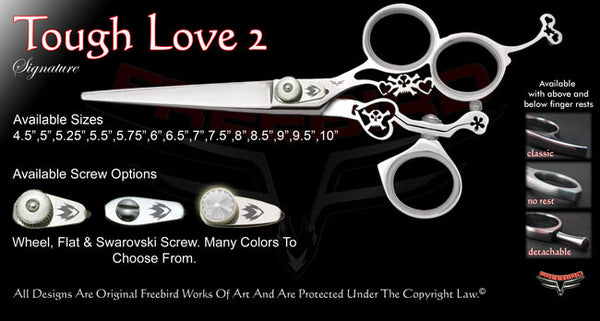 Tough Love 2 3 Hole Swivel Thumb Signature Hair Shears