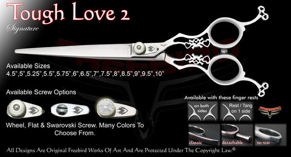 Tough Love 2 Straight Signature Grooming Shears