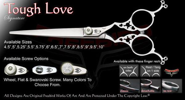 Tough Love Straight Signature Grooming Shears