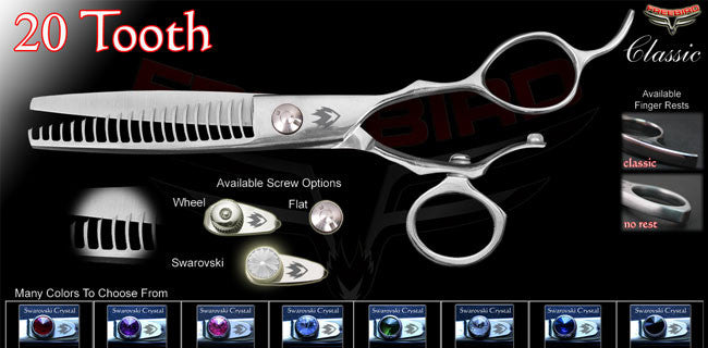 V Swivel 20 Tooth Thinning Shears