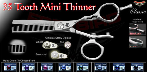 V Swivel 35 Tooth Thinning Shears