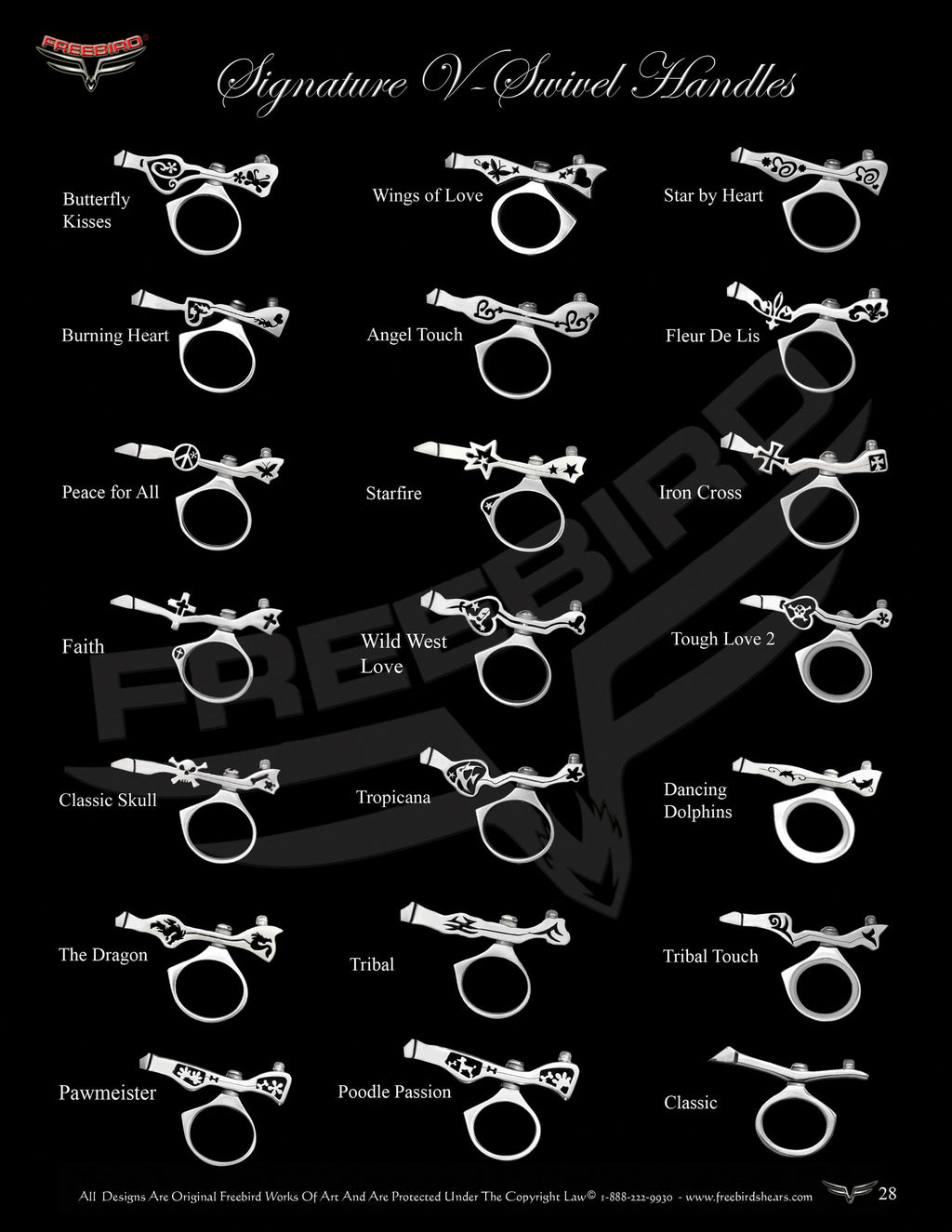 Signature 3-Hole V Swivel Shears