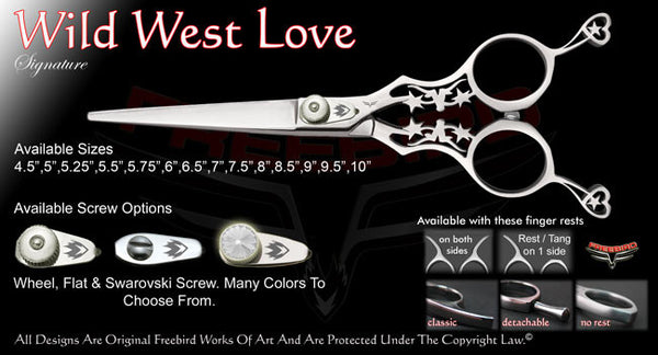 Wild West Love Straight Signature Hair Shears