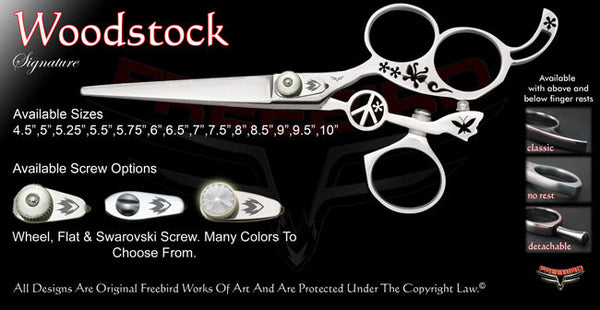 Woodstock 3 Hole Swivel Thumb Signature Hair Shears