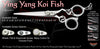 Ying Yang Koi Fish Signature Hair Shears