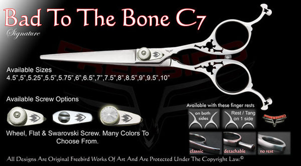 Bad To The Bone C7 Straight Signature Hair Shears