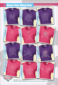 Designer Rhinestone Shirts Page 1 Pink/Purple Examples