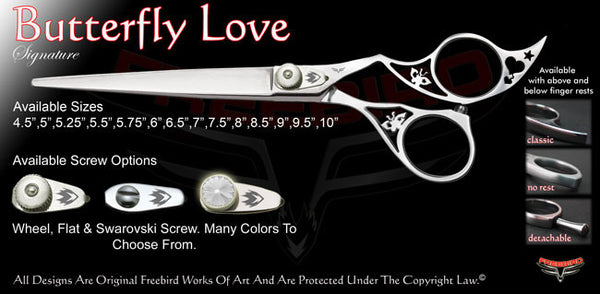 Butterfly Love Signature Grooming Shears