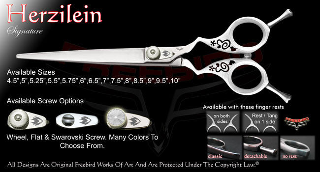 Herzilein Straight Signature Grooming Shears