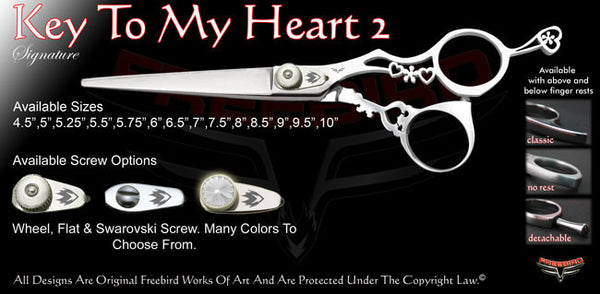 Key To My Heart 2 Signature Hair Shears