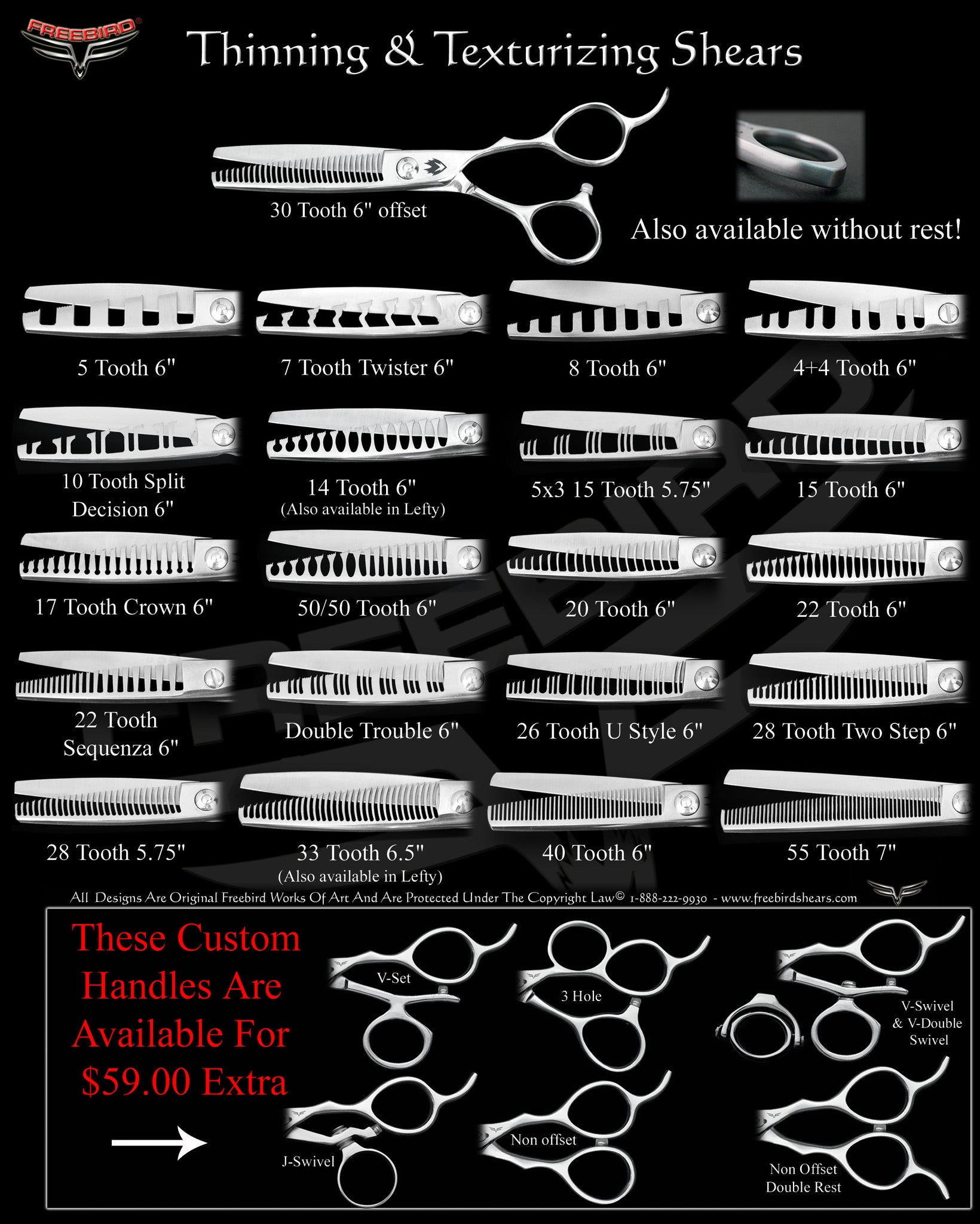 Freebird Classic Shears
