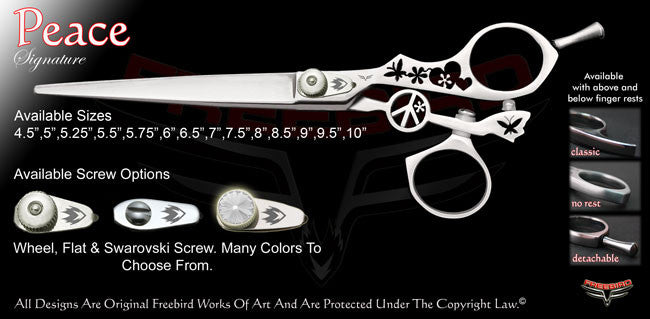 Peace Swivel Thumb Signature Grooming Shears