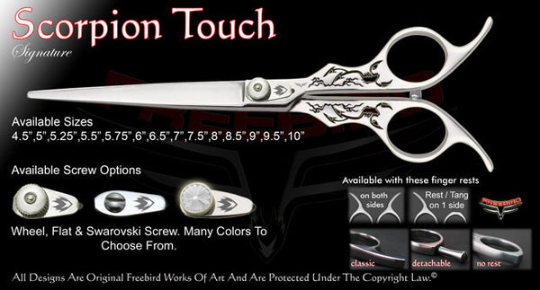 Scorpion Touch Straight Signature Grooming Shears