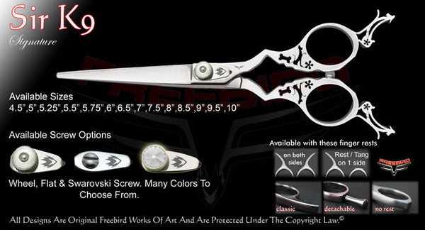 Sir K9 Straight Signature Hair Shears