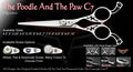 The Poodle And The Paw C7 Straight Signature Hair Shears