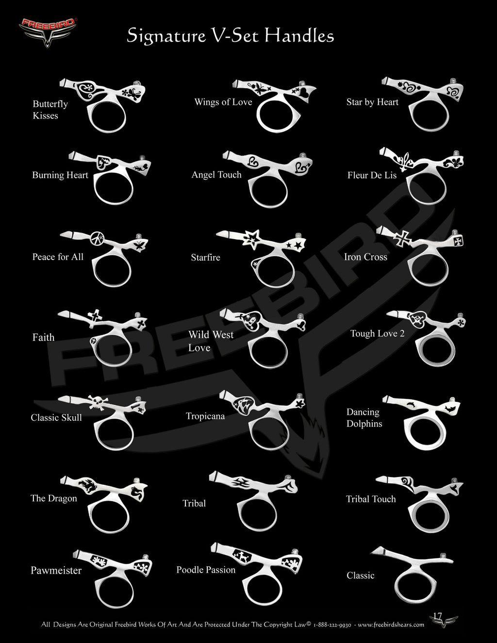 Signature 3 Hole V-Set Shears